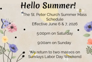 Summer Schedule
